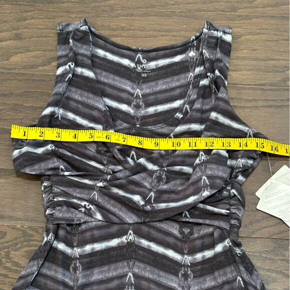 Athleta Printed Adrian Faux Wrap Sporty Dress Size XS NWT - Picture 6 of 10
